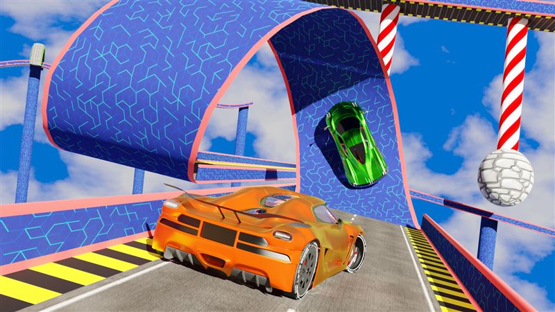Stunt Track Environment